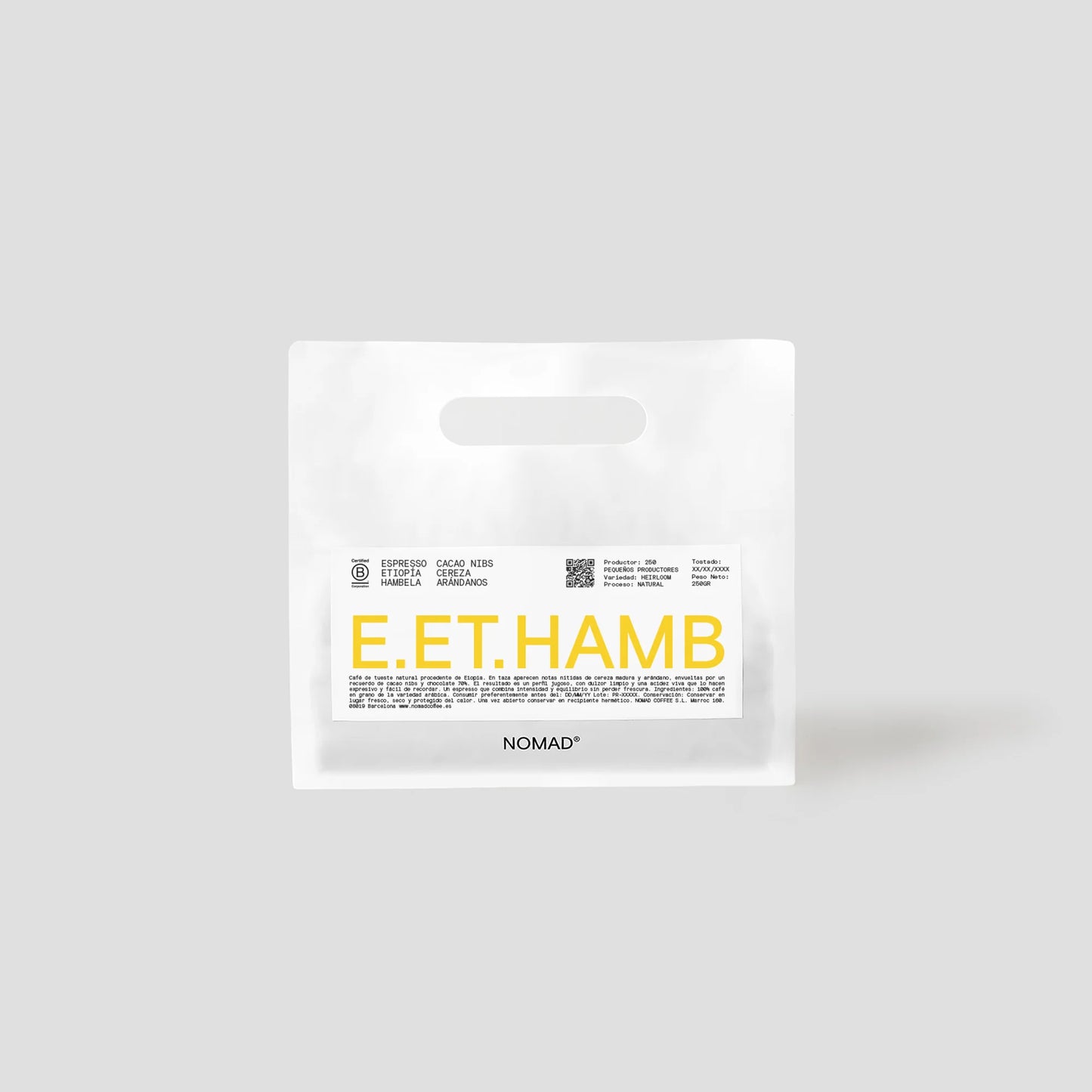 NOMAD - Hambela Espresso | Ethiopia - Natural - Heirloom