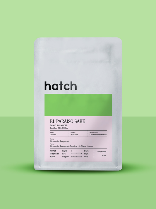 HATCH - El Paraiso Sake | Colombia - Cold Fermentation Washed - Geisha
