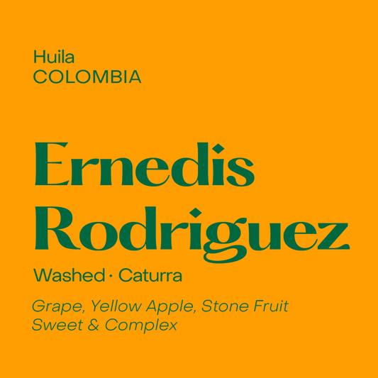 SUBTEXT - Ernedis Rodriguez | Colombia - Washed - Caturra