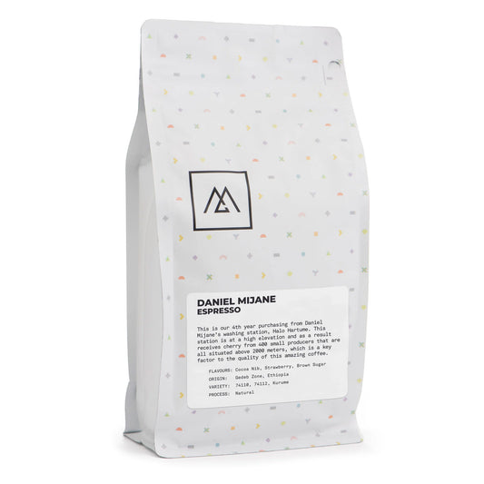 MONOGRAM - Daniel Mijane Espresso - Ethiopia - Natural - 74110, 74112, Kurume