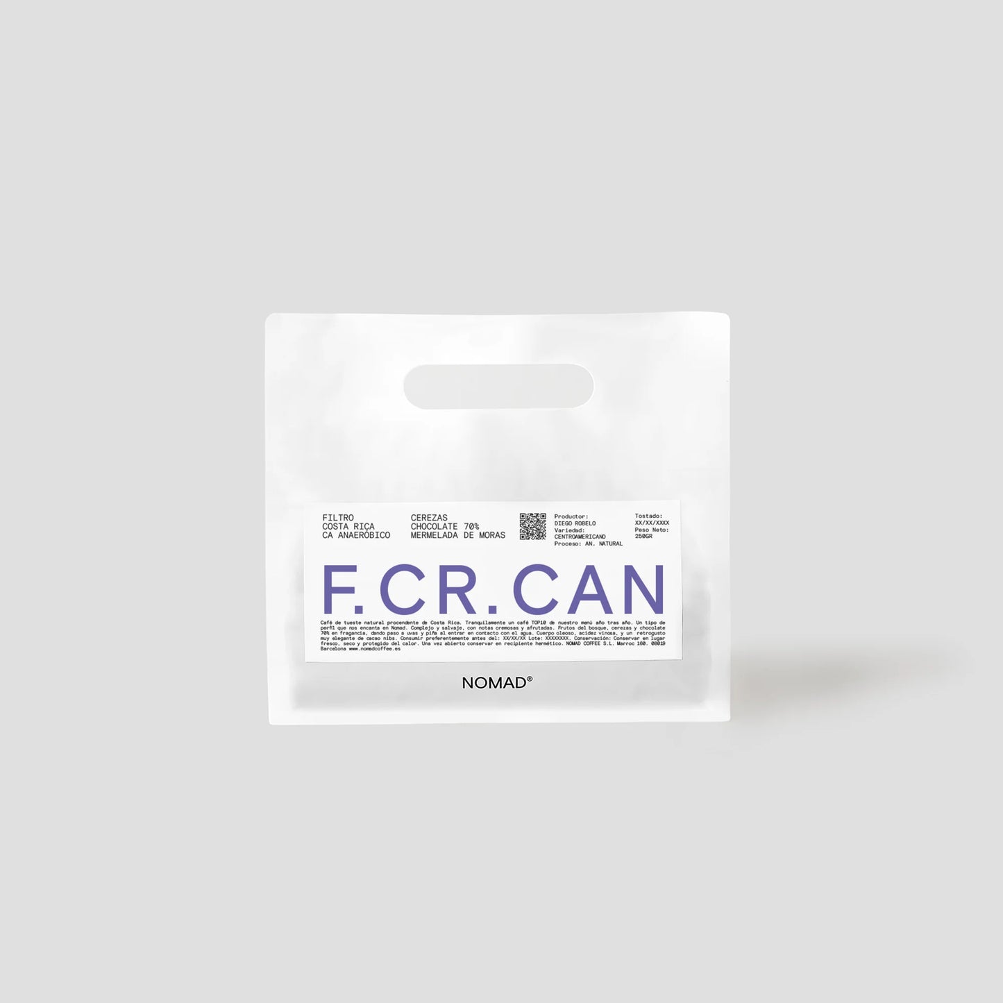 NOMAD - Central American Filter | Costa Rica - Natural Anaerobic - F1 Central American (Cross: Sarchimor x Rume Sudan)