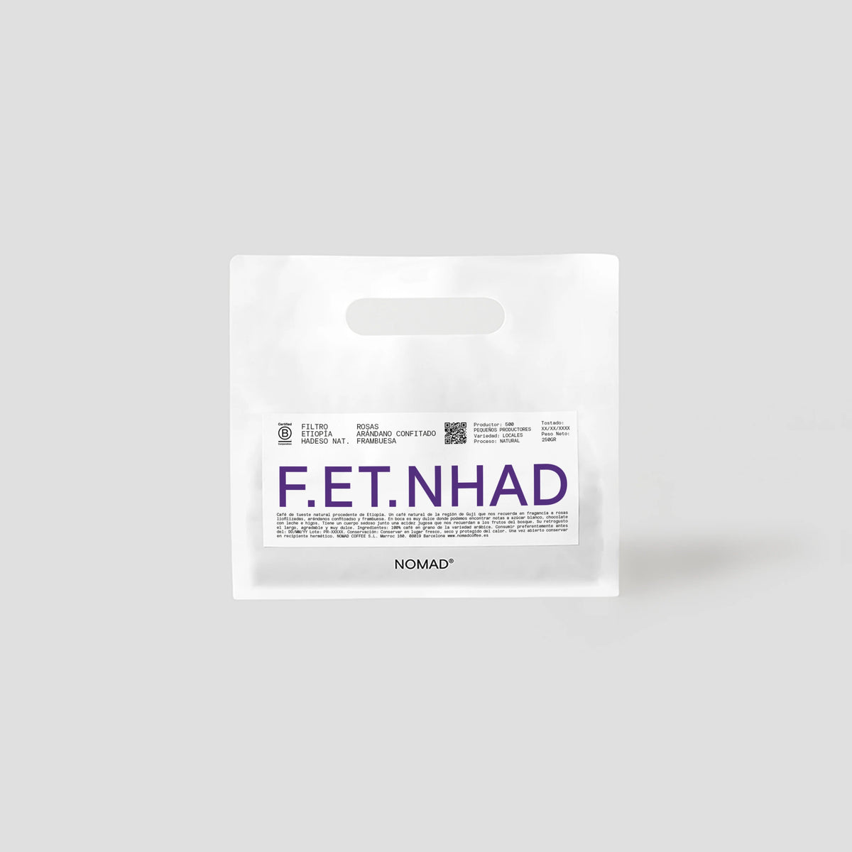 NOMAD - Shakiso Hadeso Natural {Filter} | Ethiopia - Natural - Local Varieties