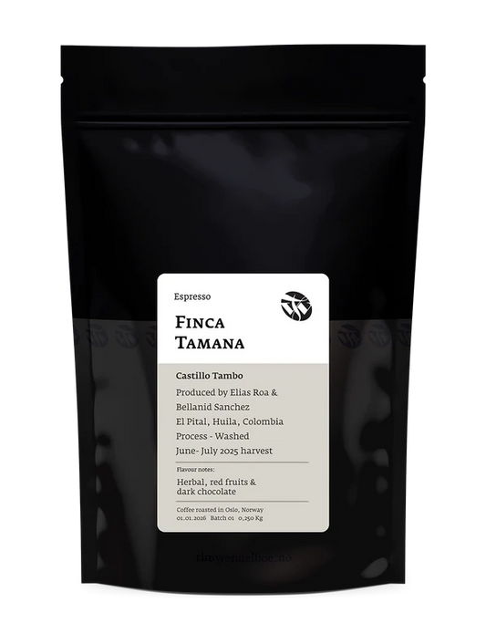 TIM WENDELBOE - Finca Tamana {Espresso} | Colombia - Washed - Castillo Tambo