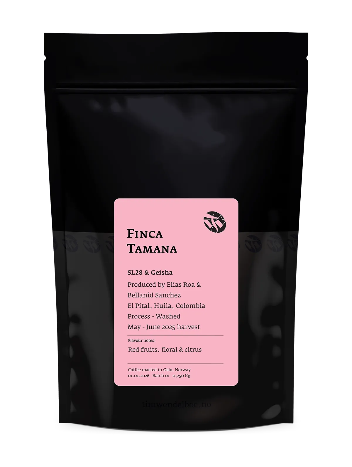TIM WENDELBOE - Finca Tamana SL28 & Geisha | Colombia - Washed - SL28, Geisha