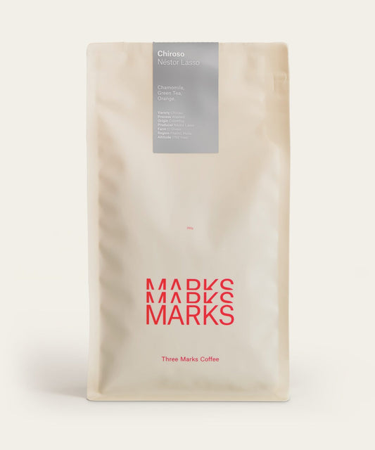 THREE MARKS - Nestor Lasso Chiroso {Filter} | Colombia - Washed - Chiroso