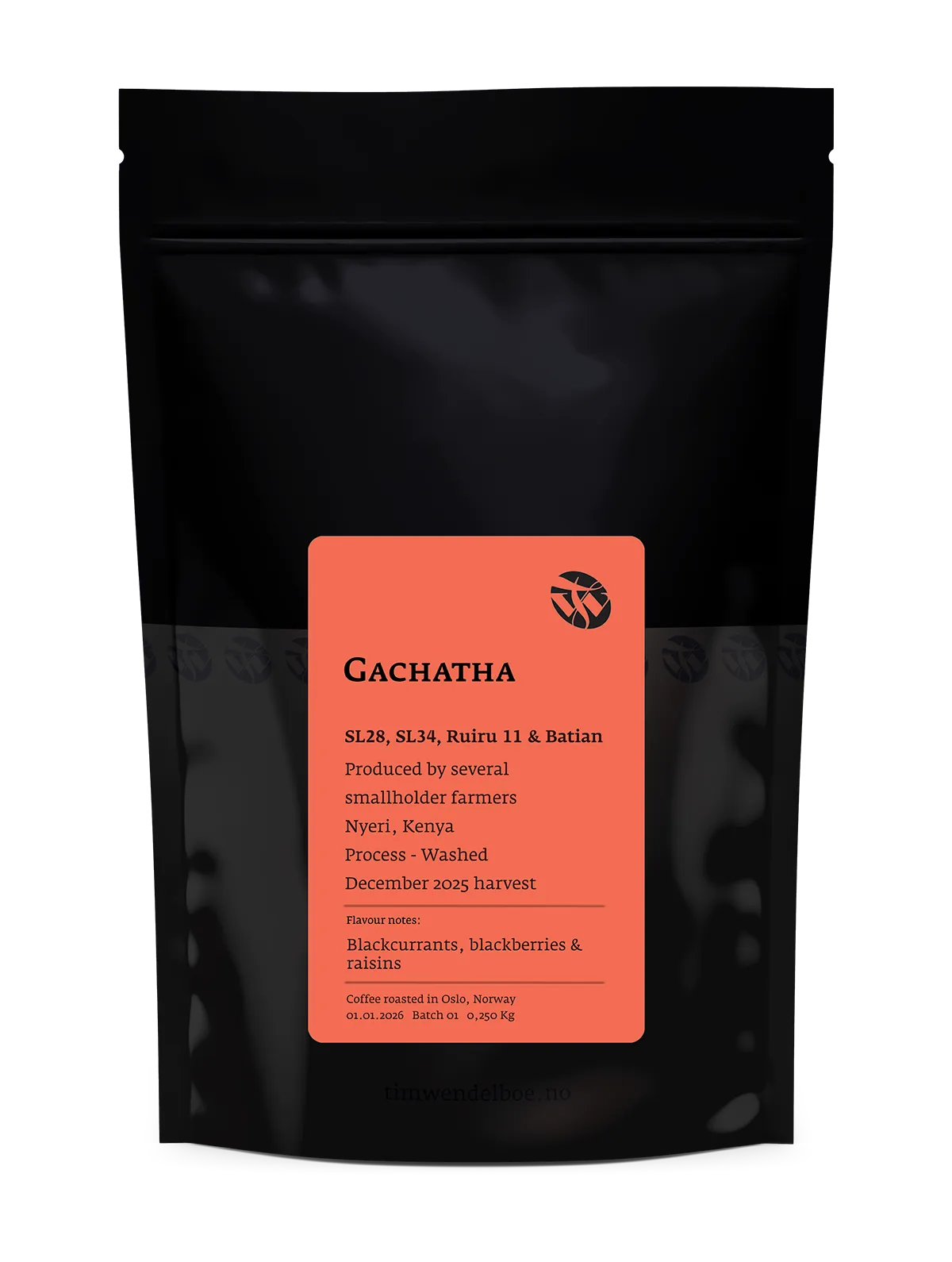 TIM WENDELBOE - Gachatha | Kenya - Washed - SL28, SL34, Ruiru 11 & Batian