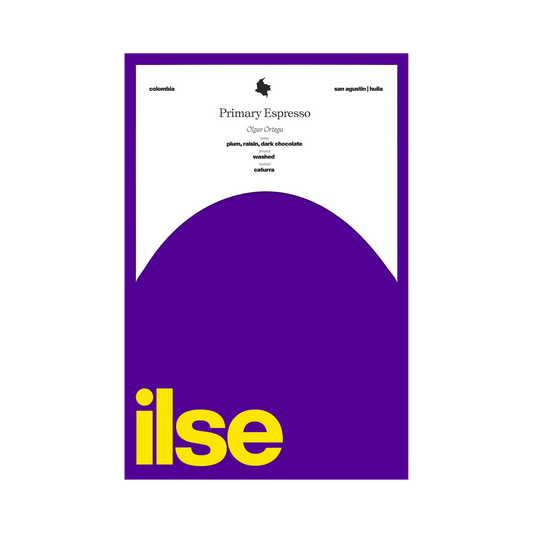 ILSE COFFEE - Primary Espresso | Colombia - Washed - Caturra