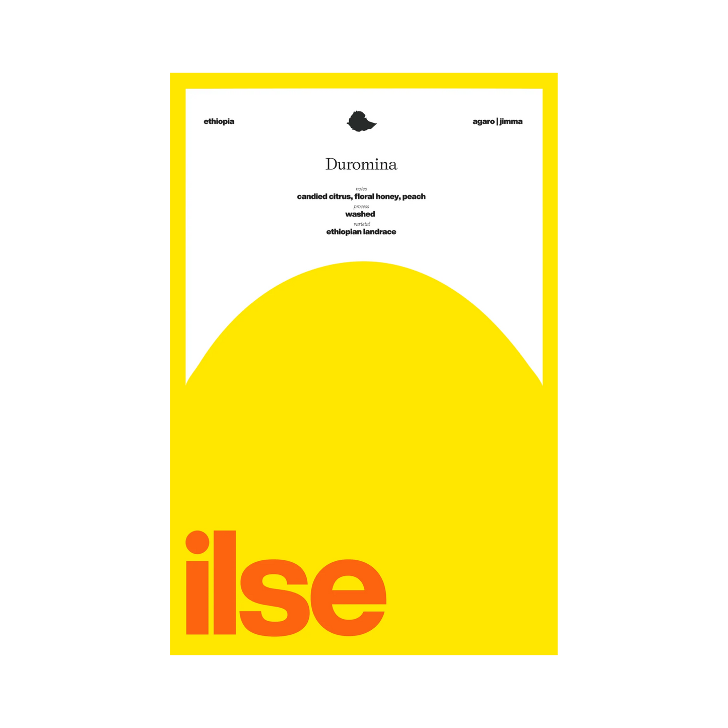 ILSE COFFEE - Duromina | Ethiopia - Washed - Ethiopian Landrace