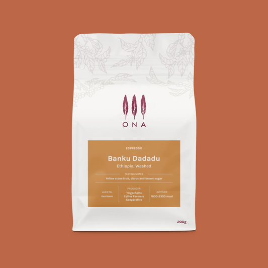 ONA - Banku Dadadu Espresso | Ethiopia - Washed - Heirloom