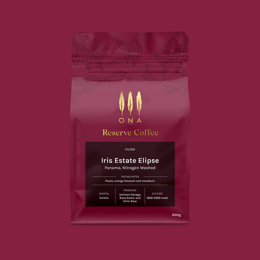 ONA - [Reserve Coffee] Iris Estate Elipse | Panama - Nitrogen Washed - Geisha