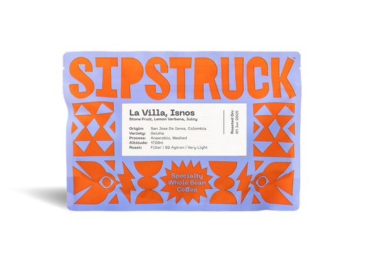 SIPSTRUCK - La Villa Isnos {Filter} | Colombia - Anaerobic Washed - Geisha