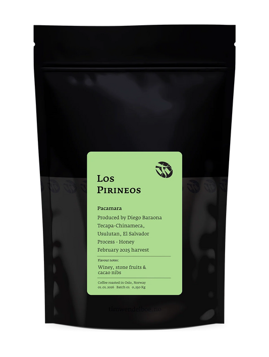 TIM WENDELBOE - Los Pirineos Pacamara | El Salvador - Honey - Pacamara