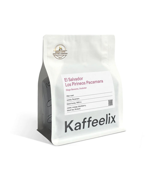 KAFFEELIX - Los Pirineos Pacamara | El Salvador - Black Honey - Pacamara