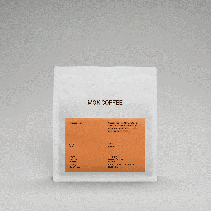 MOK - Mugaya AA | Kenya - Washed - SL28, SL34, Ruiri11, Batian
