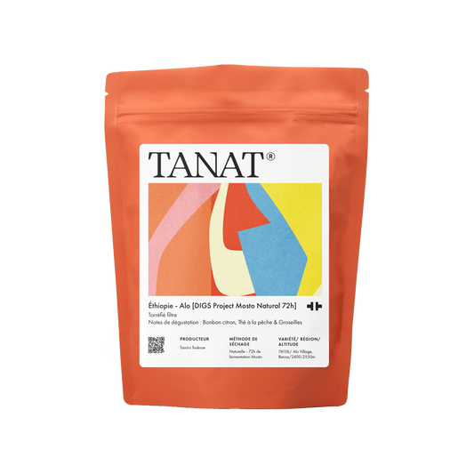 TANAT - Alo [DIGS Project Mosto Natural 72h] {Filter} | Ethiopia - Natural – 72h Fermentation Mosto - 74158