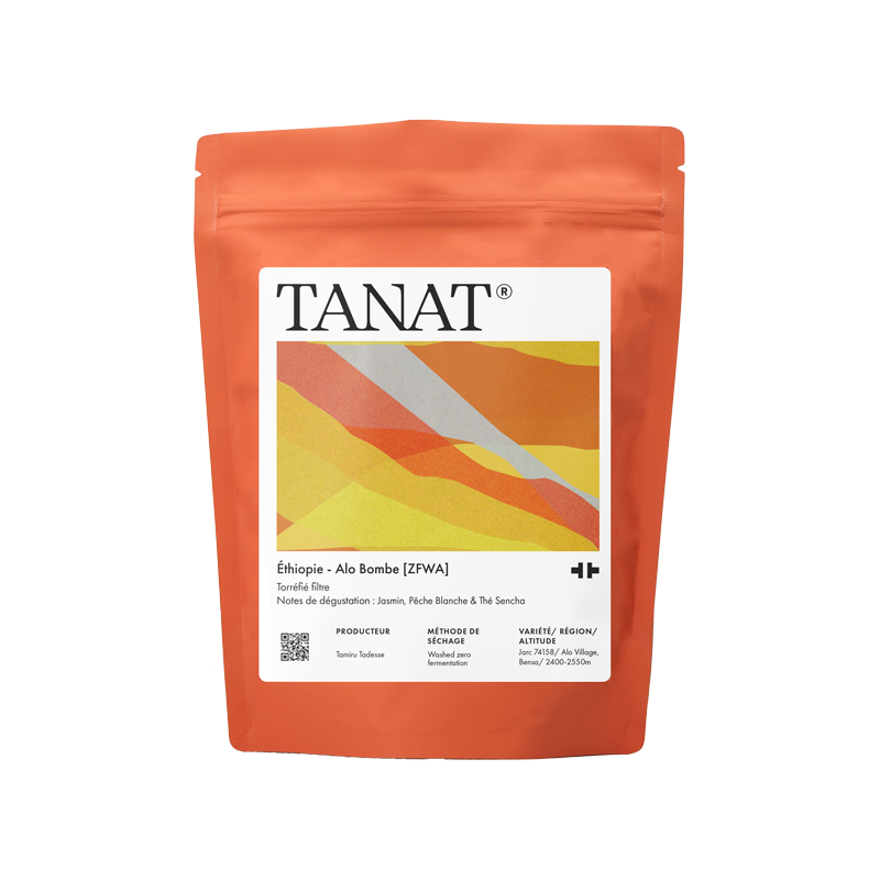 TANAT - Alo Bombe [ZFWA] {Filter} | Ethiopia - Washed Zero Fermentation - JARC 74158