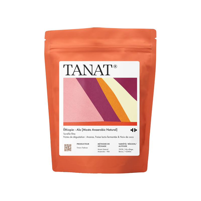 TANAT - Alo [Mosto Anaerobic Natural] {Filter} | Ethiopia - Mosto Natural Anaerobic 96h - JARC 74158