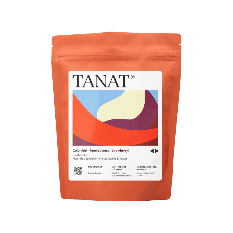 TANAT - Monteblanco [Strawberry] {Filter} | Colombia - Red Fruit Co Fermentation - Caturra