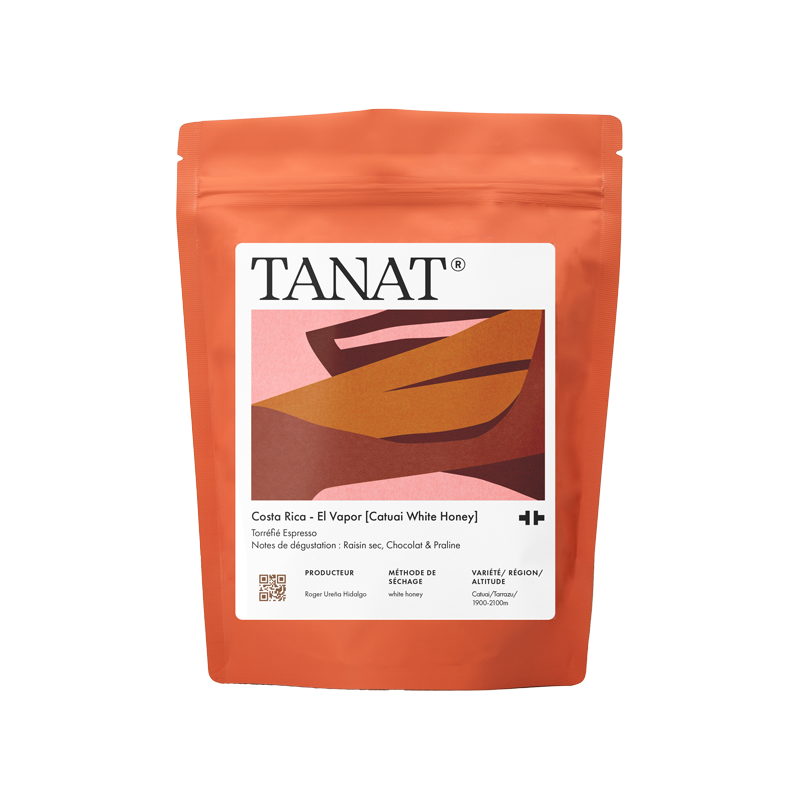 TANAT - El Vapor {Espresso} | Costa Rica - White Honey - Catuai