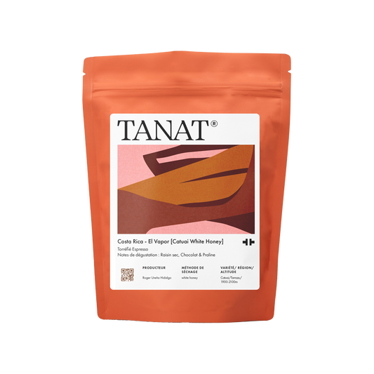 TANAT - El Vapor {Espresso} | Costa Rica - White Honey - Catuai
