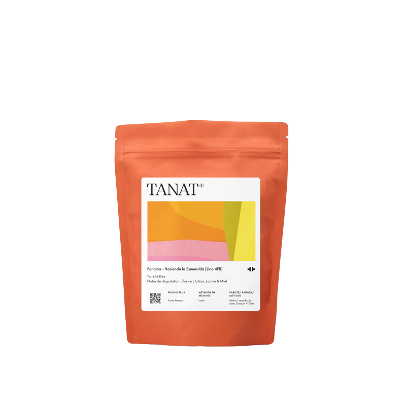 TANAT - Hacienda la Esmeralda [Lino 4FB] {Filter} | Panama - Anaerobic Washed - Geisha