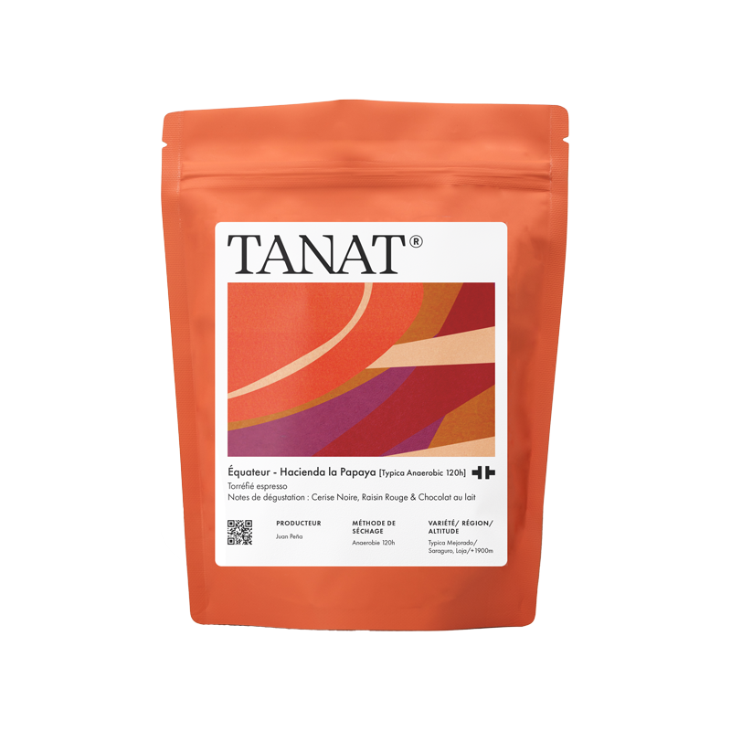 TANAT - Hacienda La Papaya [Typica Anaerobic 120h] {Espresso} | Ecuador - Anaerobic; 120 hours of fermentation - Typica Mejorado