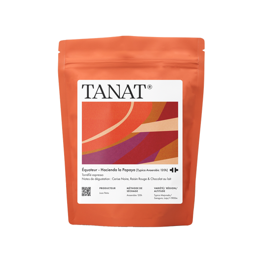 TANAT - Hacienda La Papaya [Typica Anaerobic 120h] {Espresso} | Ecuador - Anaerobic; 120 hours of fermentation - Typica Mejorado
