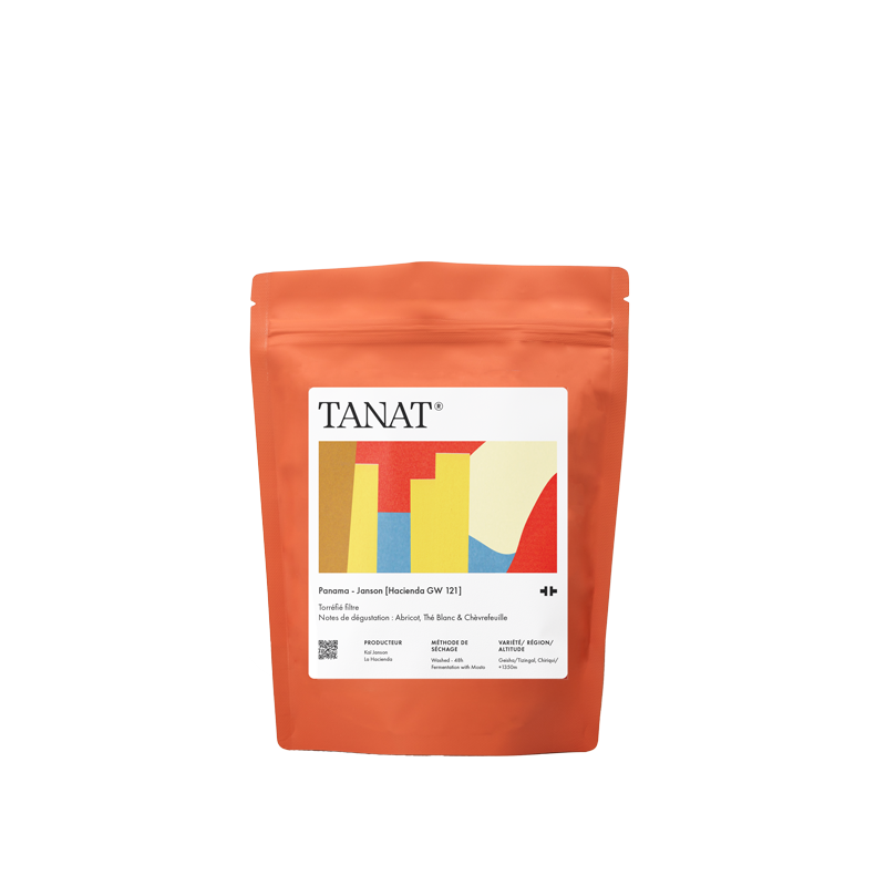 TANAT - Janson [Hacienda GW121] | Panama - Washed – 48h fermentation with Mosto - Geisha
