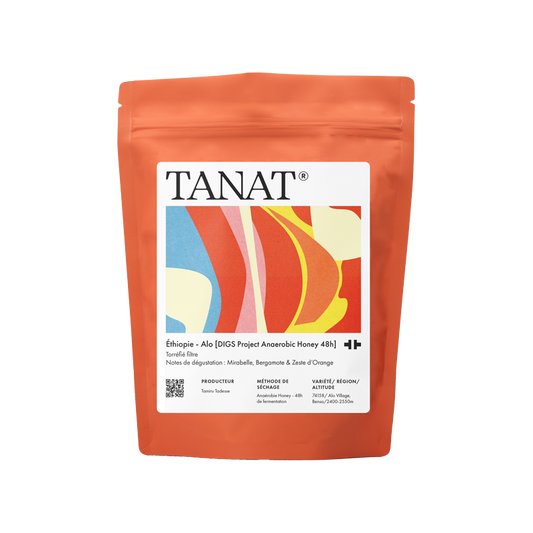 TANAT - Alo [Digs Project Anaerobic Honey 48h] {Filter} | Ethiopia - Anaerobic Honey; 48 hours of fermentation - 74158