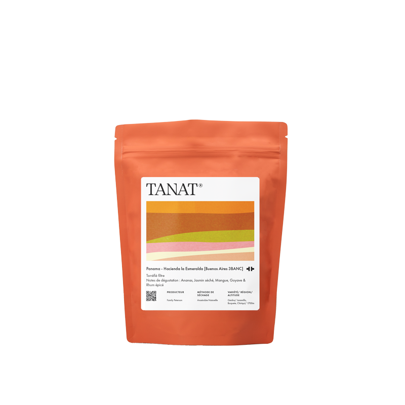 TANAT - Hacienda La Esmeralda [Buenos Aires 3BANC] {Filter} | Panama - Anaerobic Natural - Geisha