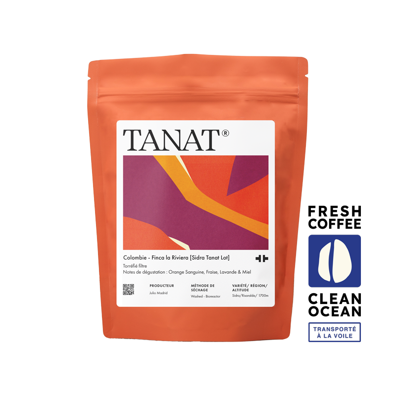 TANAT - Finca La Riviera Filter [Sidra Tanat Lot] | Colombia - Bioreactor Inoculation, Washed - Sidra