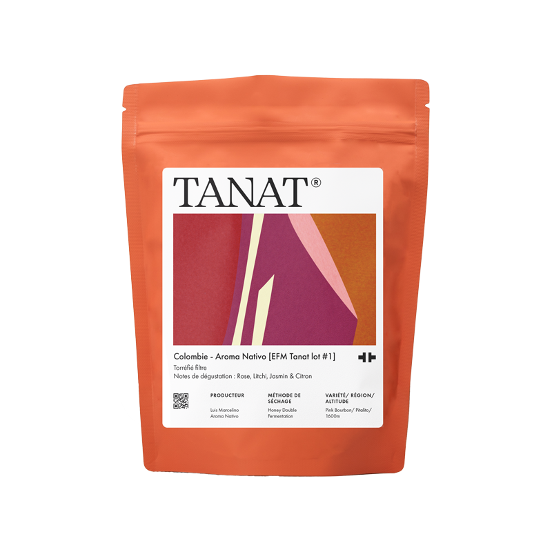TANAT - Aroma Nativo Filter [EFM TANAT Lot #1] | Colombia - Honey Double Fermentation - Pink Bourbon