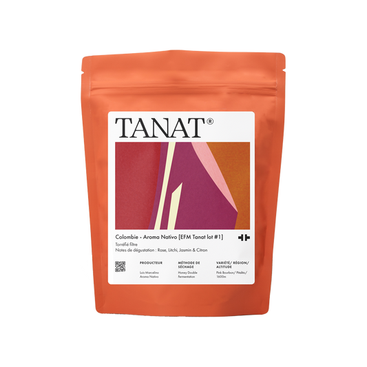 TANAT - Aroma Nativo Filter [EFM TANAT Lot #1] | Colombia - Honey Double Fermentation - Pink Bourbon