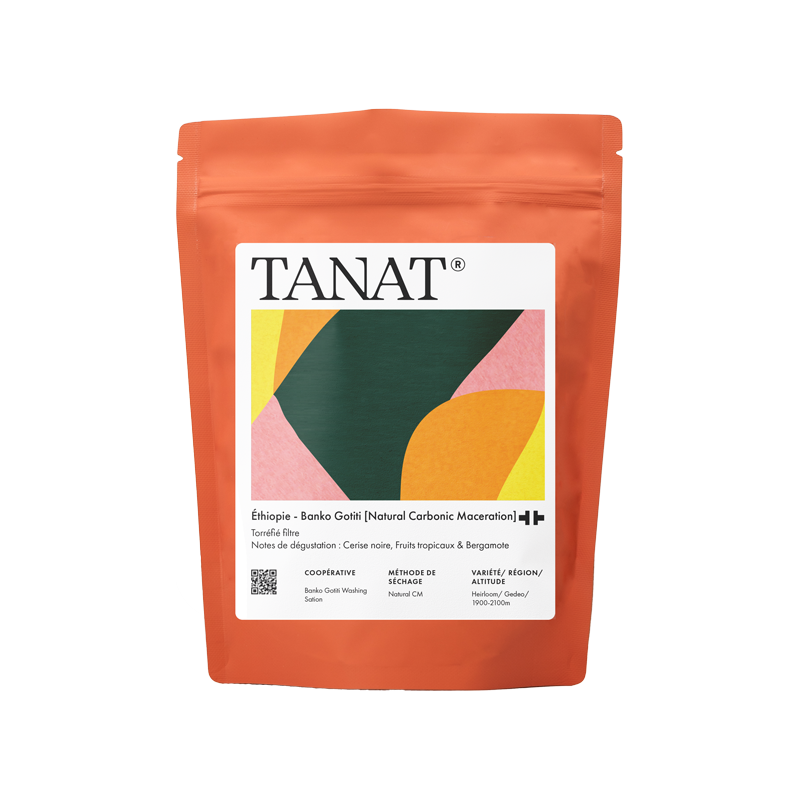 TANAT - Banko Gotiti Filter [Natural Carbonic Maceration] | Ethiopia - Carbonate Maceration - Heirloom