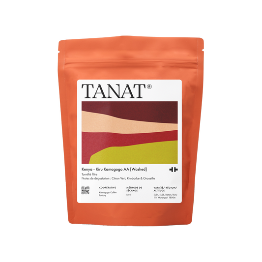 TANAT - Kiru Kamagogo AA Filter | Kenya - Washed - SL28, SL34, Ruiru11, Batian