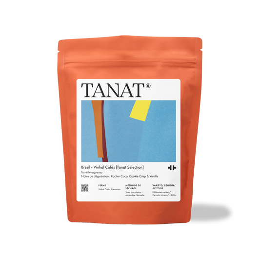 TANAT - Vinhal Cafes [Tanat Selection] | Brazil - Natural Anaerobic, Yeast Inoculation - Catucai, IBC12, Icatu, Mondo Novo, Red Catuai, Topazio, Yellow Catuai
