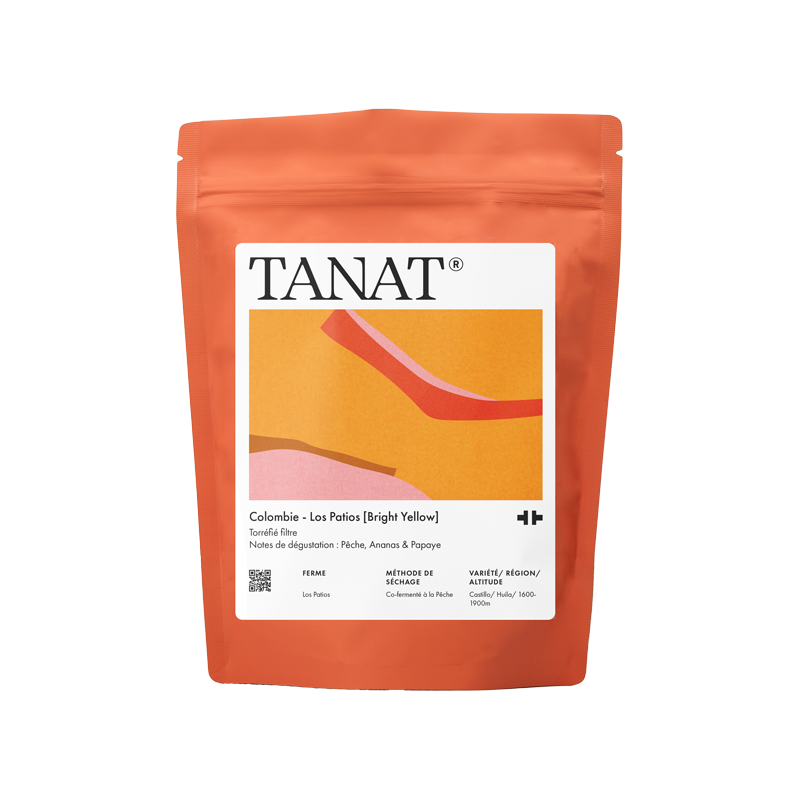 TANAT - Los Patios [Bright Yellow] {Filter} | Colombia - Co Fermented - Castillo