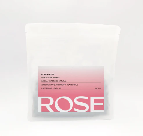 ROSE - Ponderosa Geisha Anaerobic Natural Filter | Panama - Anaerobic Natural - Geisha