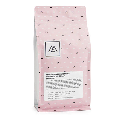 MONOGRAM - Decaf - Tuvemubukene Women’s Cooperative Espresso - Rwanda - Natural, Swiss Water Process - Bourbon