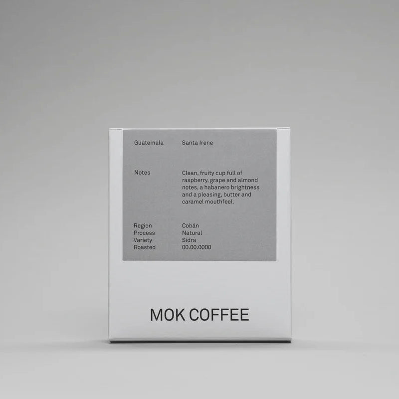 MOK - Santa Irene Filter | Guatemala - Natural - Sidra