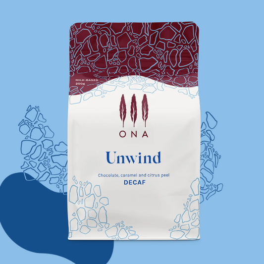 coolbeans Specialty Coffee Toronto Canada ONA Coffee - Unwind - Decaf