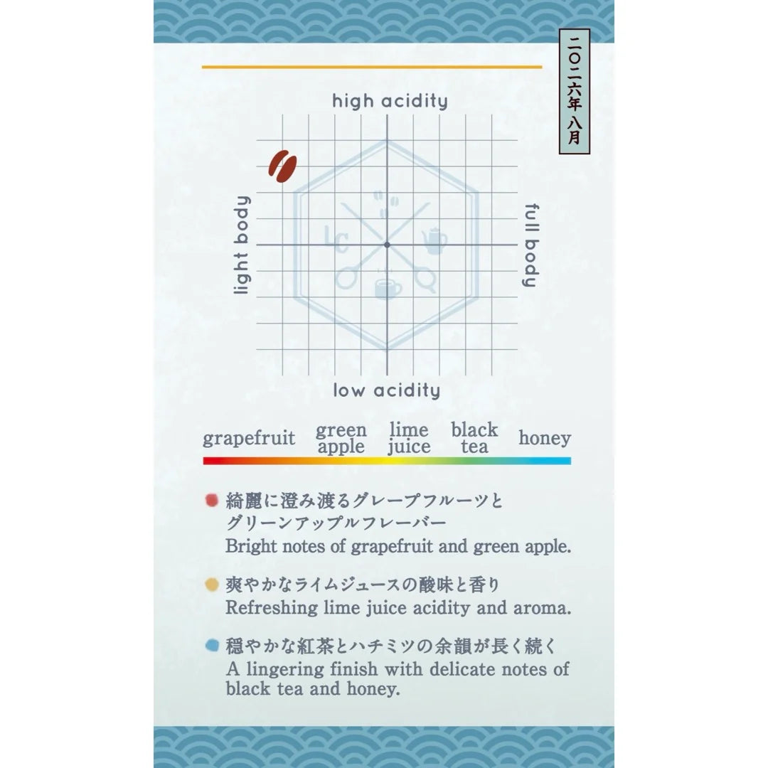 LILO - 【August Limited】Seigaiha Blend (青海波) [Light Roast]