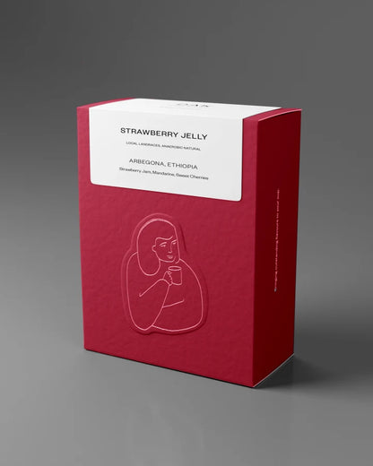 DAK - Strawberry Jelly | Ethiopia - Anaerobic Natural - Local Landraces