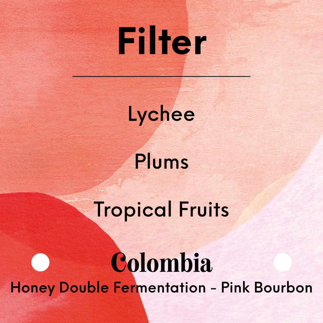 KAWA - EFM 2870 - Colombia - Honey Double Fermentation - Pink Bourbon