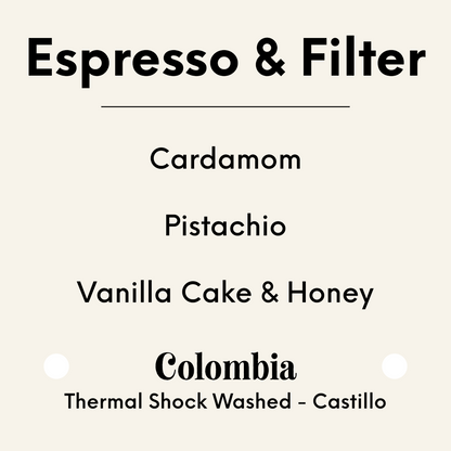 DAK - Milky Cake - Colombia - Thermal Shock Washed - Castillo