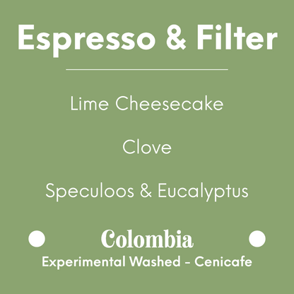 DAK - Lime Ball - Colombia - Experimental Washed - Cenicafe