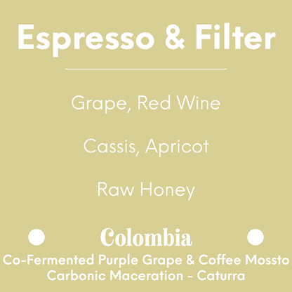 LILO - Santuario Project - Colombia - Co-Fermented Purple Grape & Coffee Mossto Carbonic Maceration - Caturra