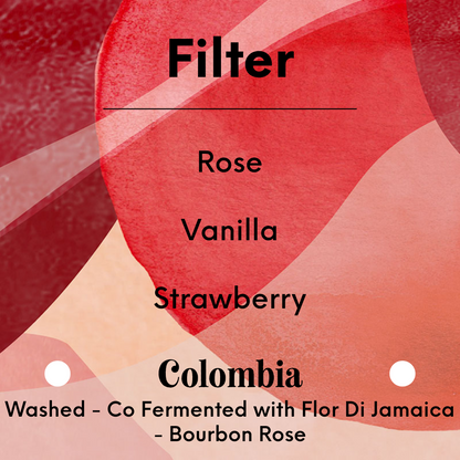 KAWA - Henry Bonilla [Flor di Jamaica] - Colombia - Washed - Co Fermented with Flor Di Jamaica - Bourbon Rose