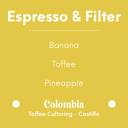 DAK - Banana Split - Colombia - Toffee Culturing - Castillo