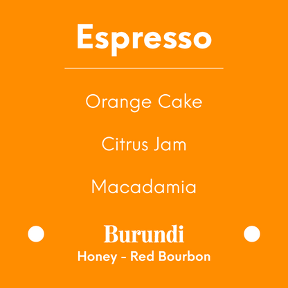 DAK - Orange Spin - Burundi - Honey - Red Bourbon